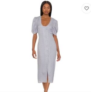 REVOLVE Anna Nata Victoria Dress Iris Violet XS EUC